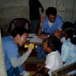 Dr. Wong on a medical mission in Honduras